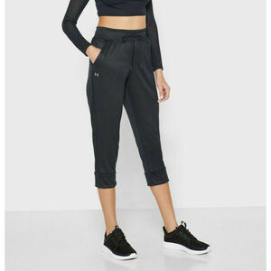 Under Armour Women's Tech Pants Drawstring Black Size Medium Preowned